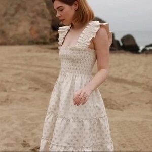 EUC Gold Brocade Hill House Ellie Nap Dress Medium